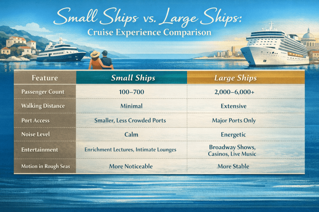  small ship vs large ship